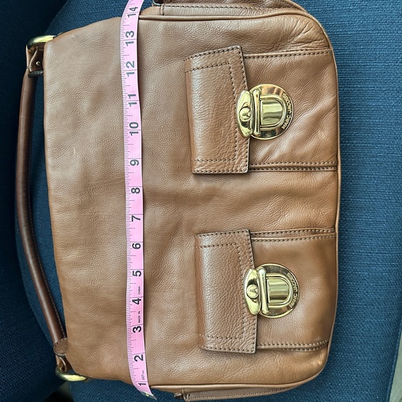 Marc Jacobs camel brown shoulder purse - Picture 14 of 15